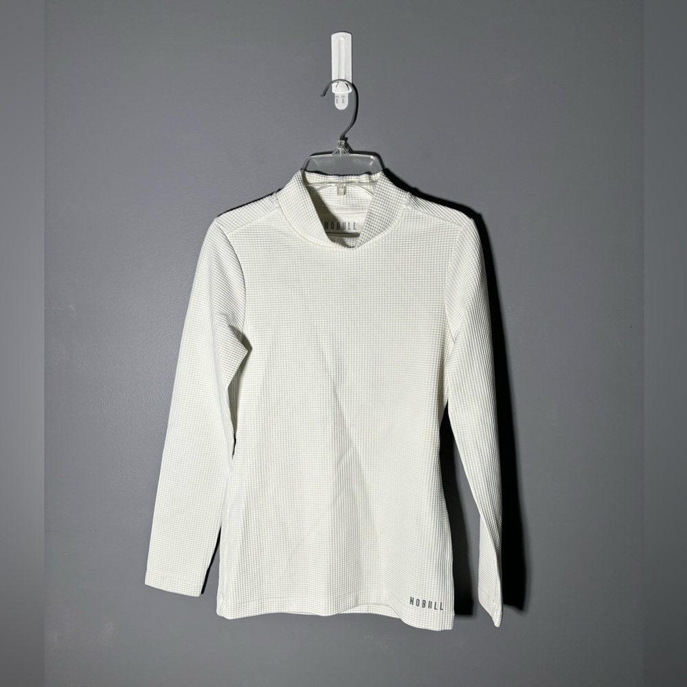 Nobull Waffle Knit Turtleneck Base Layer Long Sleeve Size XS